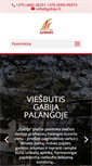 Mobile Screenshot of gabija.lt